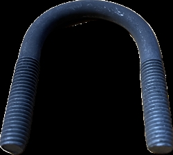 U-bygel 1" 8 mm varmförzinkad